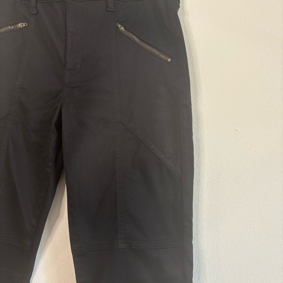 American Eagle Black Super Stretch Hi-Rise Jegging Crop- Size 14 Regular - Picture 3 of 9